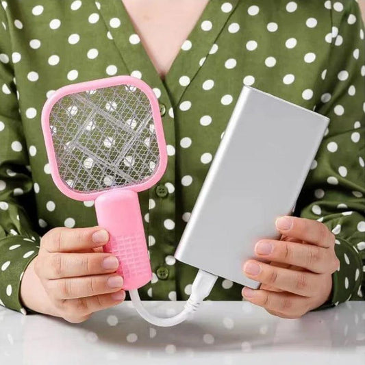 USB Electric Mosquito Killer Racket – Portable Insect Swatter