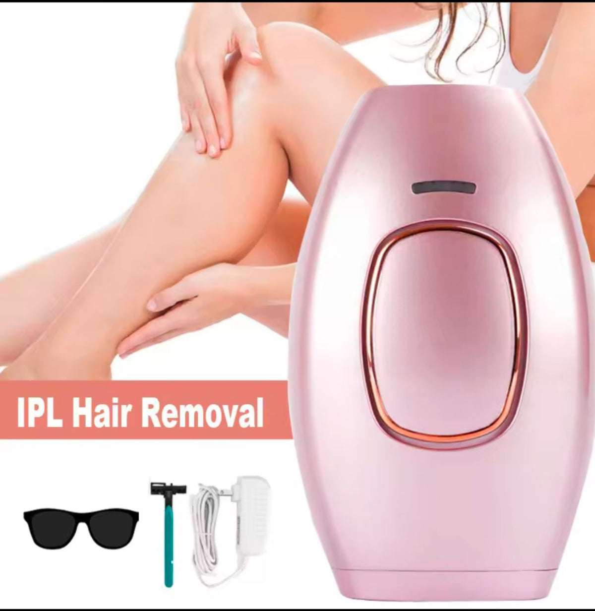 IPL Permanent Laser Hair Removal Handheld Device Kit