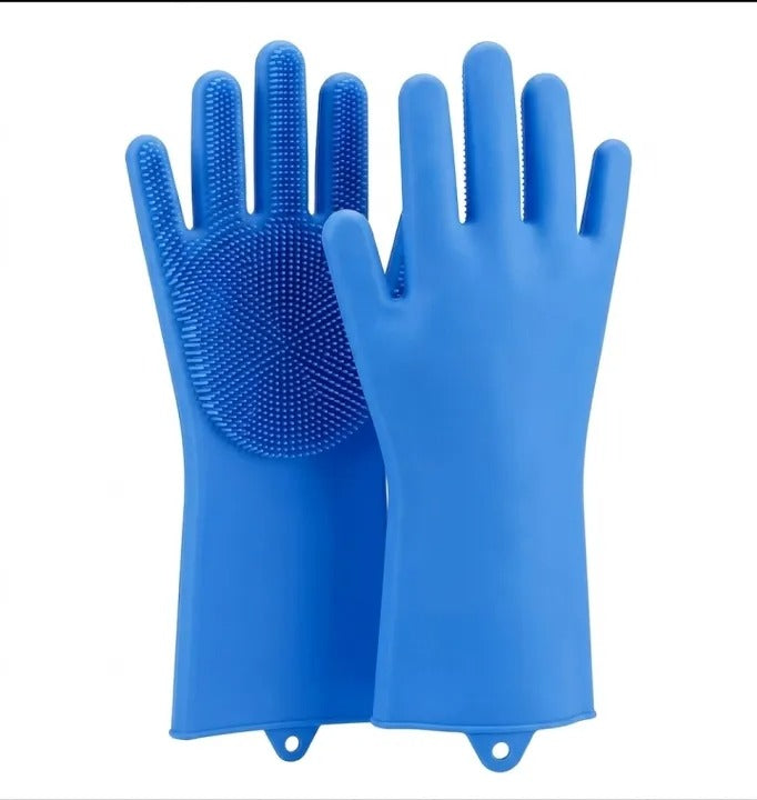 Silicone Washing Gloves – Reusable Cleaning Gloves