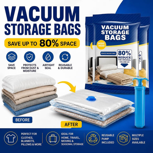 Vacuum Storage Bags – Space Saving Bags